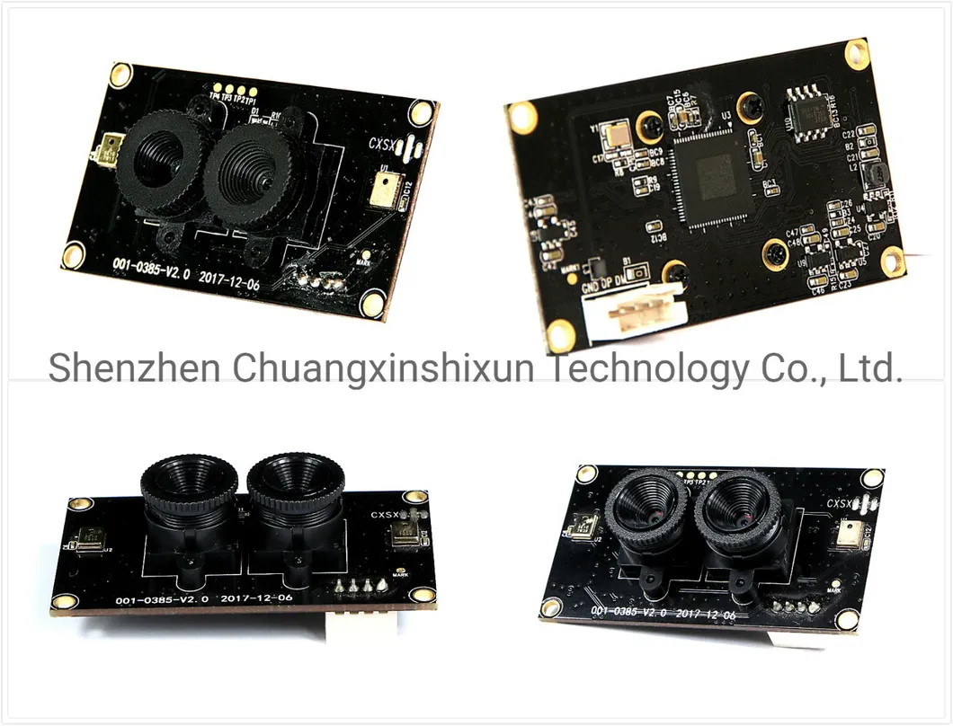 1/4" Ov9732 CMOS USB Camera Dual Lens 720p 3D USB Camera Module for Face Recognition