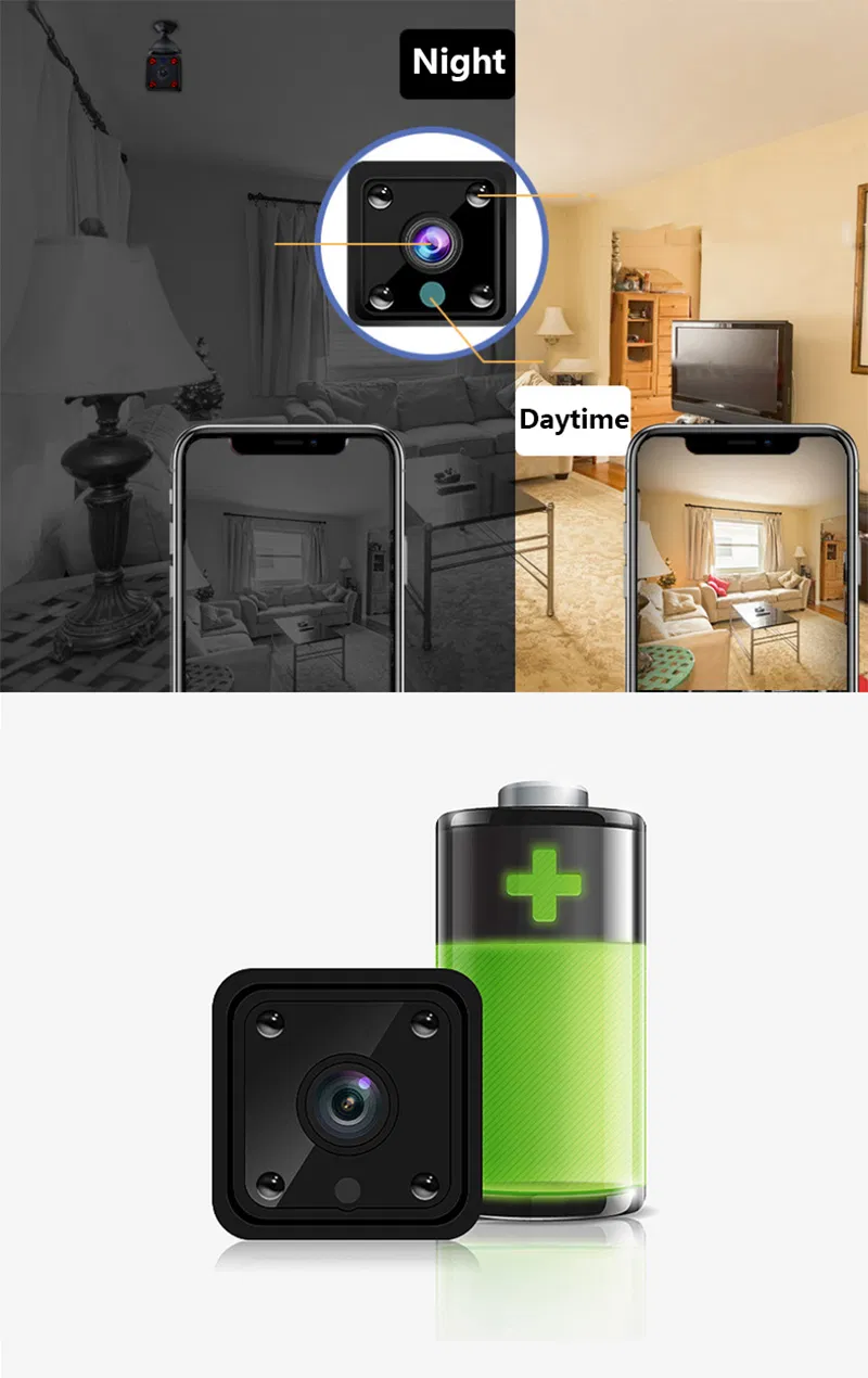 1080P HD WiFi Mini IP Camera Outdoor Secret Micro Camera Camcorder Voice Video Recorder Security HD Wireless Mini Camcorders