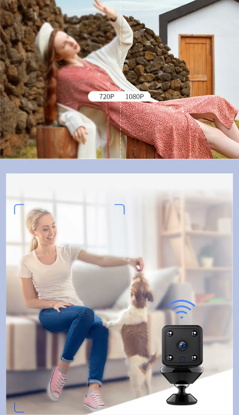 1080P HD WiFi Mini IP Camera Outdoor Secret Micro Camera Camcorder Voice Video Recorder Security HD Wireless Mini Camcorders