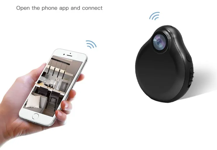 1080P Night Vision Motion Detection Mini Spy Wireless Camera