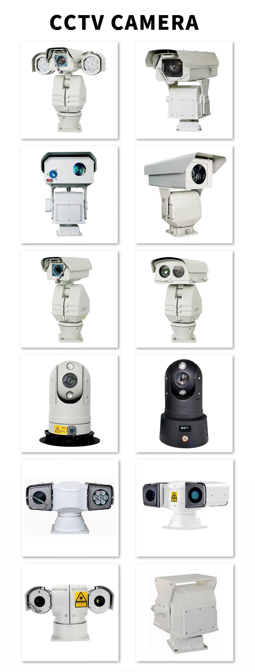 150m Infrare Militarycar Roof Mounted PTZ Security Camera