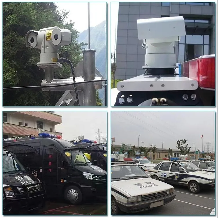 15km Recognize Vehicle Long Range PTZ Camera with Built-in Tracker