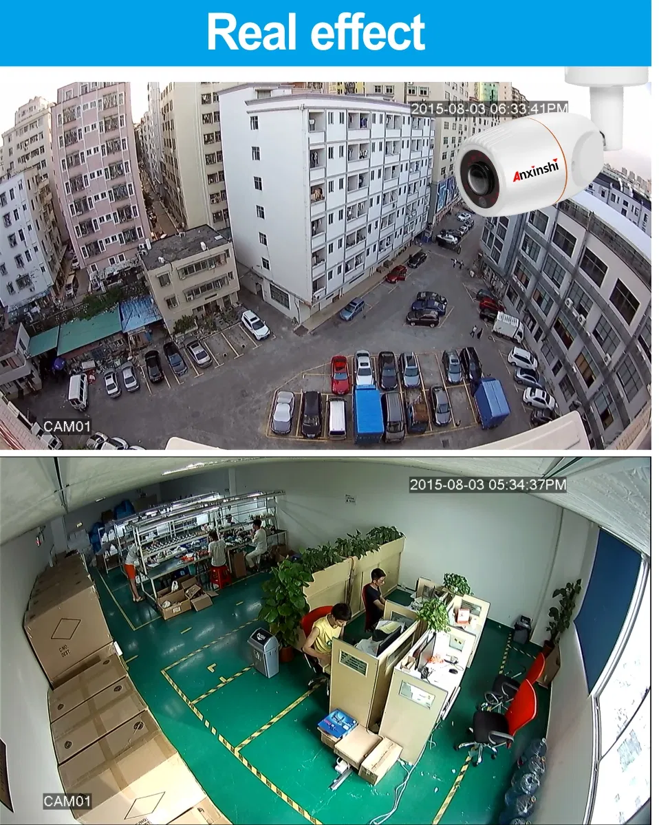 2.0MP 4 in 1 High Definition IR Bullet Fisheye Camera