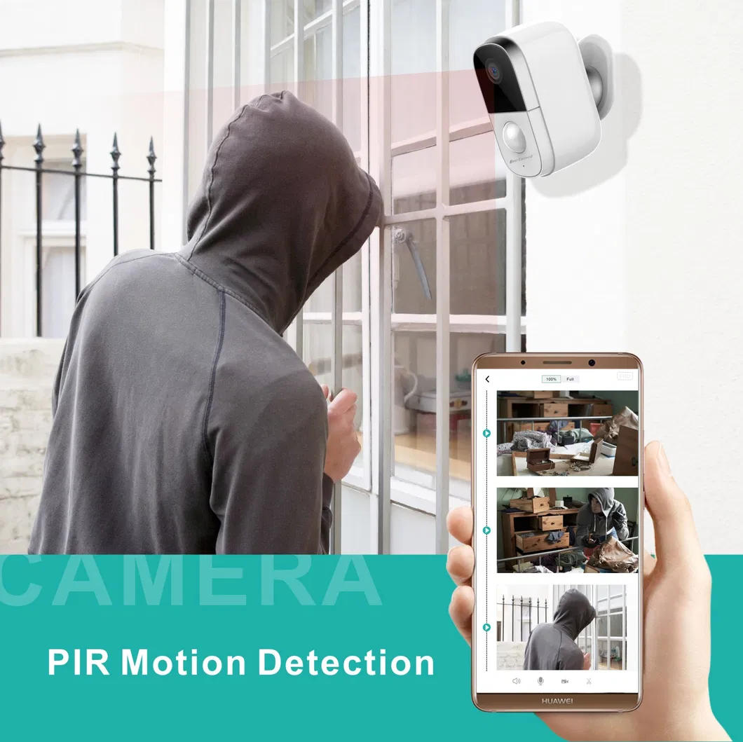 2.4G WiFi Home Security Consumer IP Camera 1080P HD Vision