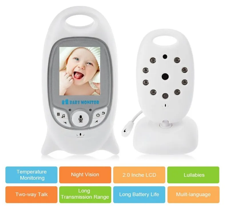 2.4G Wireless Video Baby Monitor with Camera