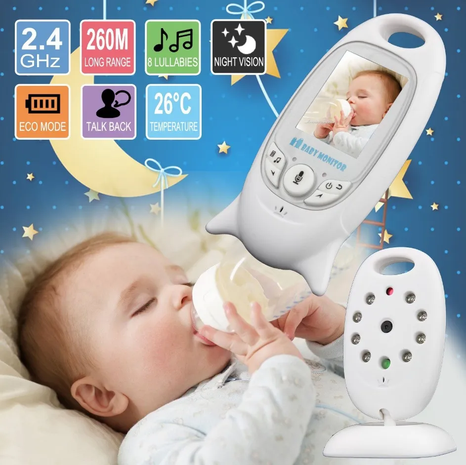 2.4G Wireless Video Baby Monitor with Camera