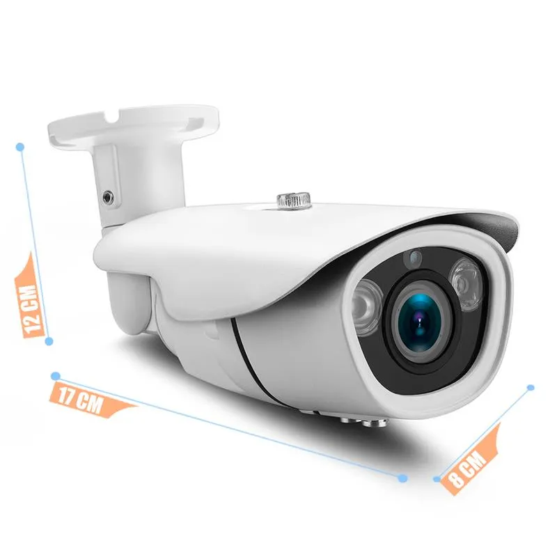 2.8-12mm Varifocal Home Security System IP Camera