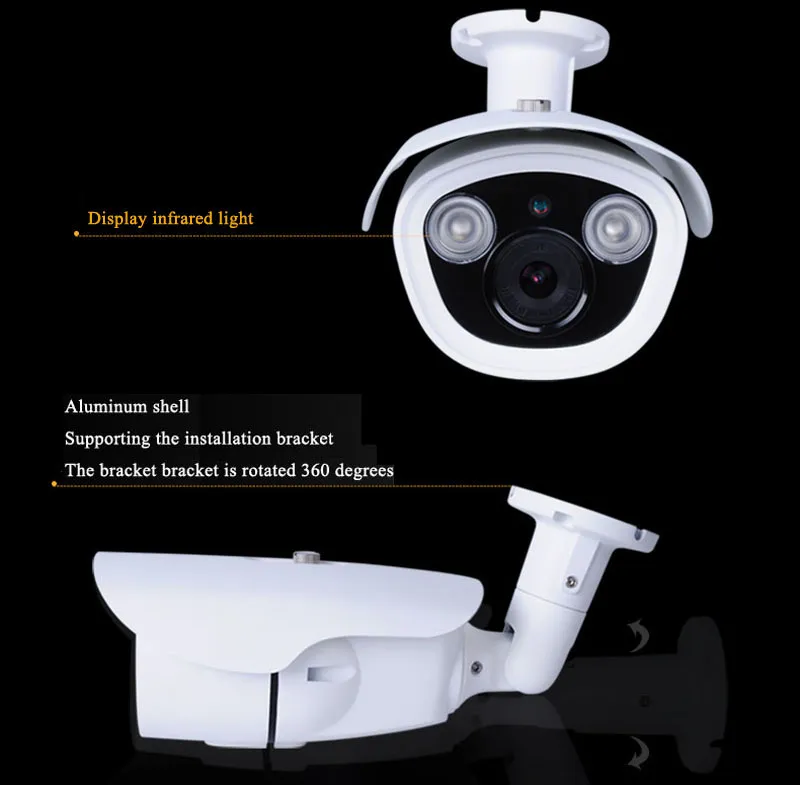 2.8-12mm Varifocal Home Security System IP Camera