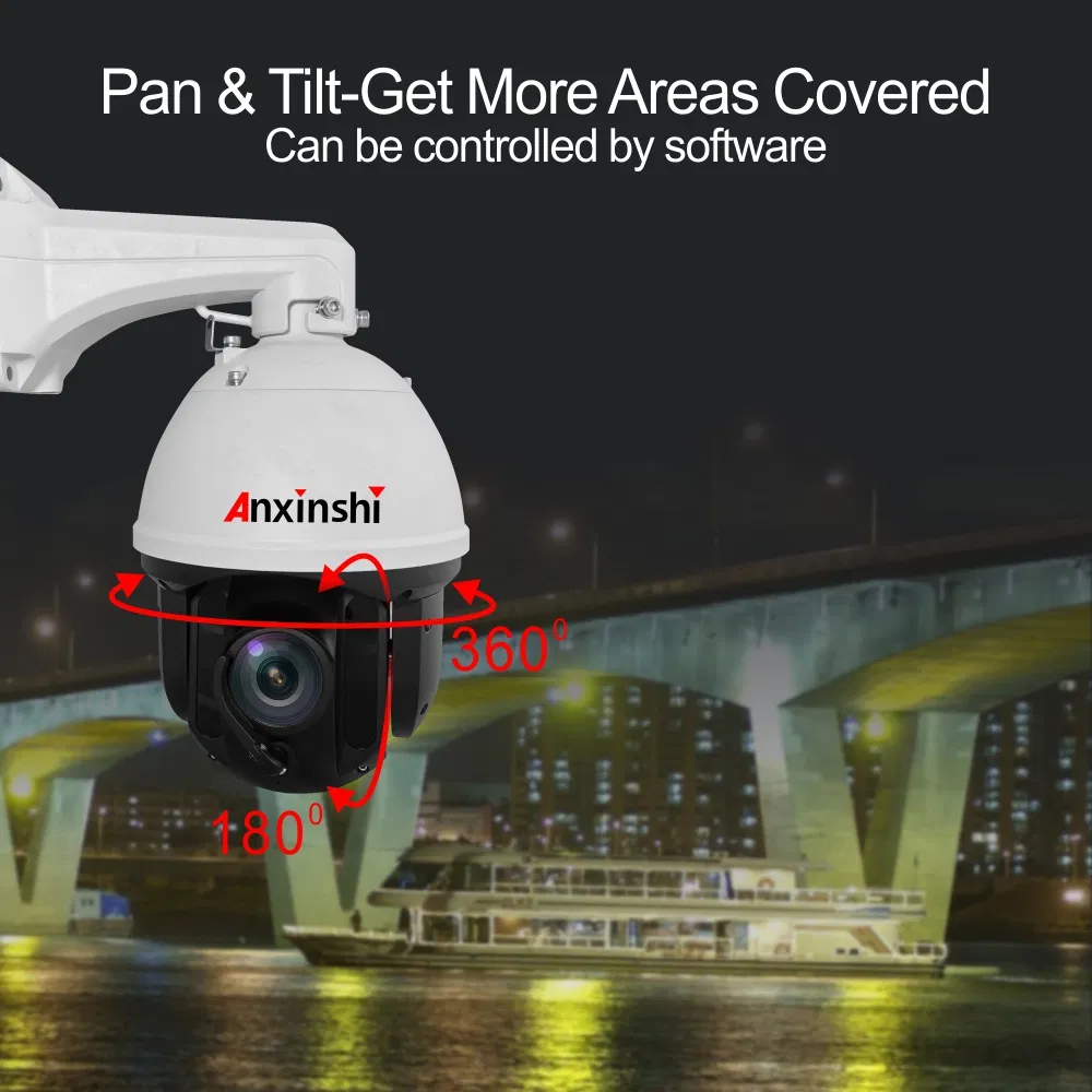 20X 5MP Camera PTZ P2p Sony Imx335 Starlight Water Wiper IR 150m Poe PTZ IP Camera Outdoor on-Vif Camera