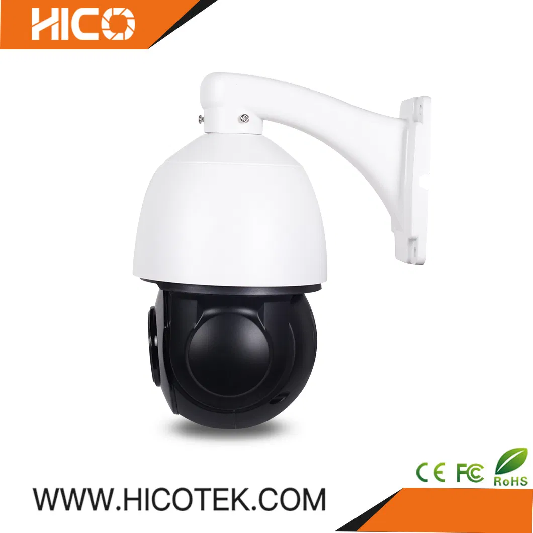 2MP Ai Auto Tracking CCTV Smart Humanoid Detection Full Color Poe IP Dome PTZ