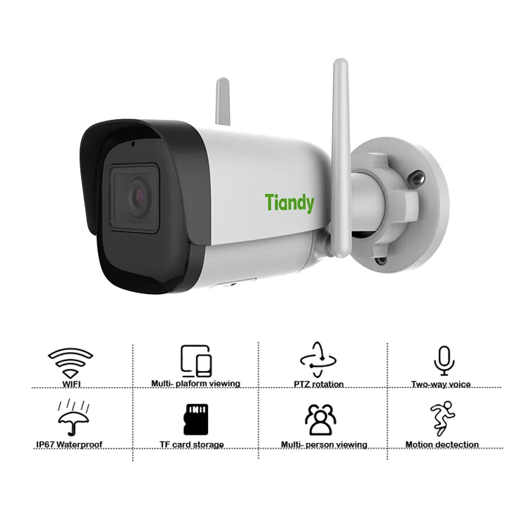 2MP WiFi Outdoor Waterproof Wireless Bullet CCTV Security IP Camera