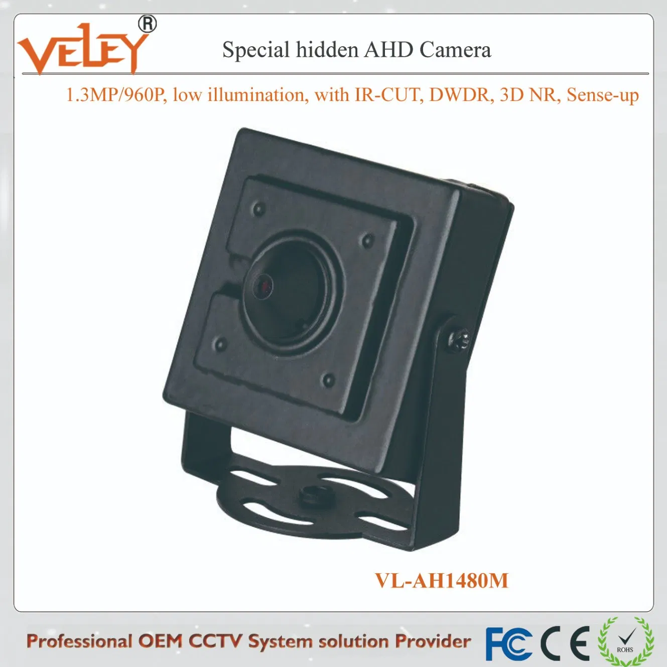 3.7mm Lens Pinhole Mini Metal Security Camera Mini Camera CCTV