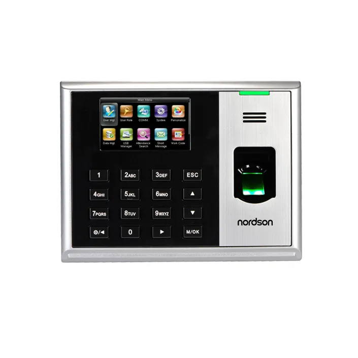 3 Inch TFT Screen TCP/IP Network RFID Biometric GSM Network Time Attendance with Data Backup
