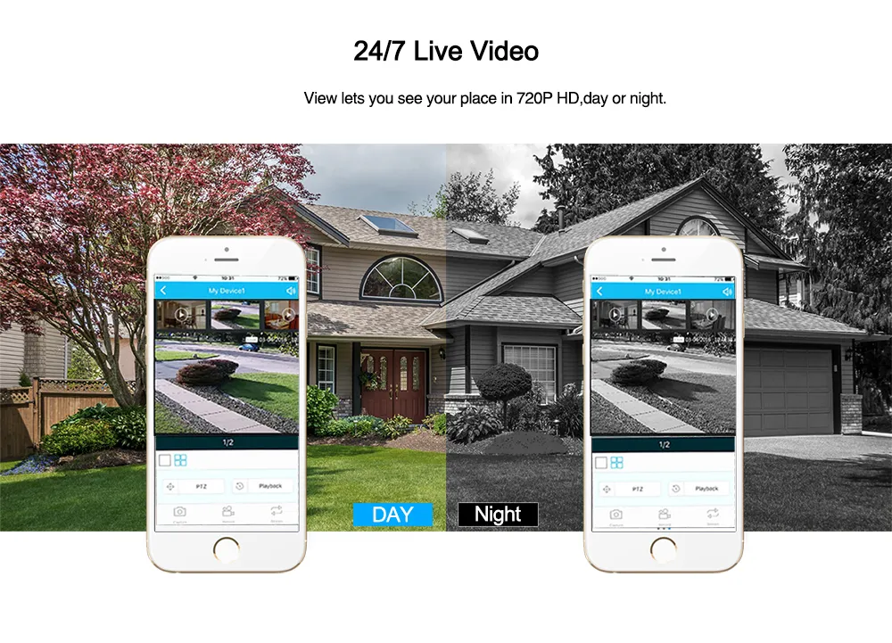 4CH WiFi NVR Kit 720p 1080P 3.0MP Optional, Smart Home Wireless WiFi Security Camera Kits, Waterproof IP Camera Complete Sets CCTV Surveillance Camera System