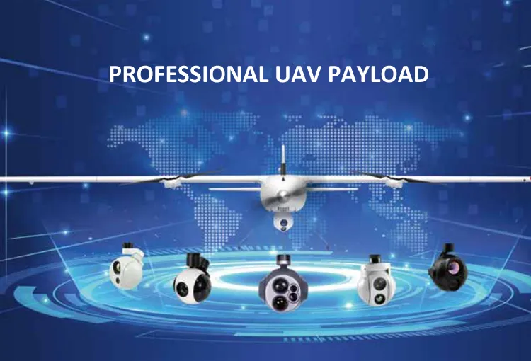 4MP 1080P Uart 10X Optical Zoom Panoramic View Done Gimbal Camera for Inspection