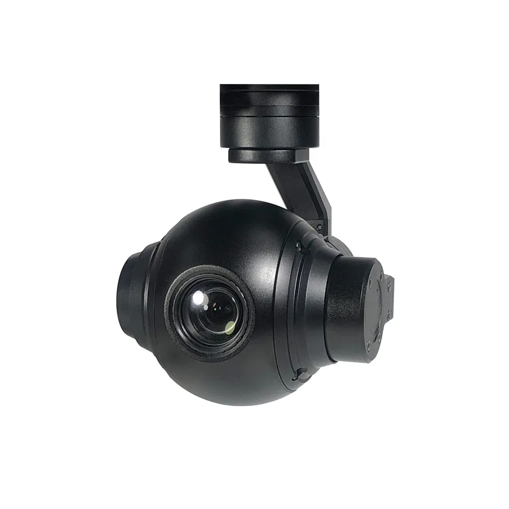 4MP 1080P Uart 10X Optical Zoom Panoramic View Done Gimbal Camera for Inspection