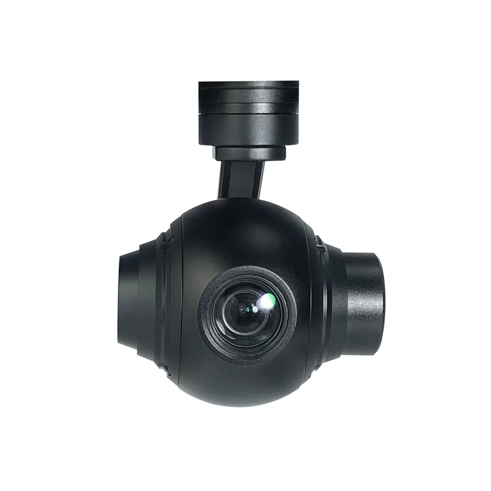 4MP 1080P Uart 10X Optical Zoom Panoramic View Done Gimbal Camera for Inspection