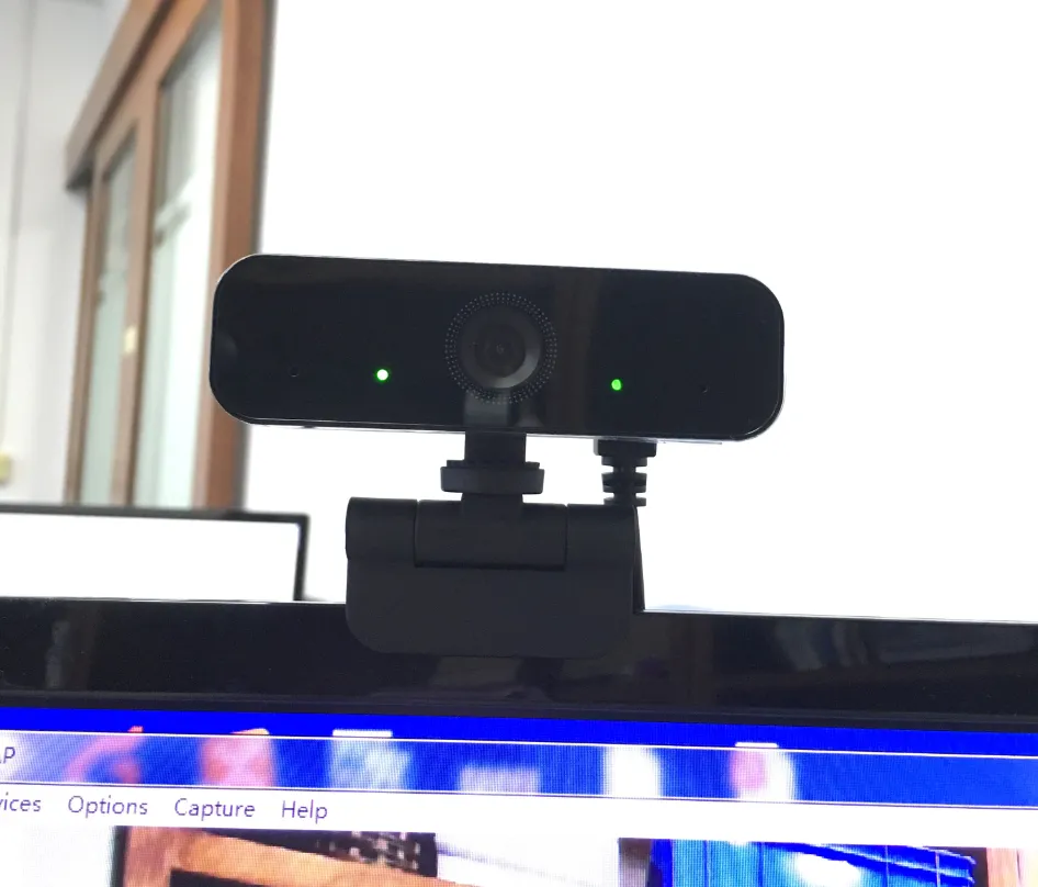 5.0MP PC Webcam, Full HD Webcam USB Desktop & Laptop Webcam Live Streaming Webcam with Microphone HD Video Webcam for Video Conference
