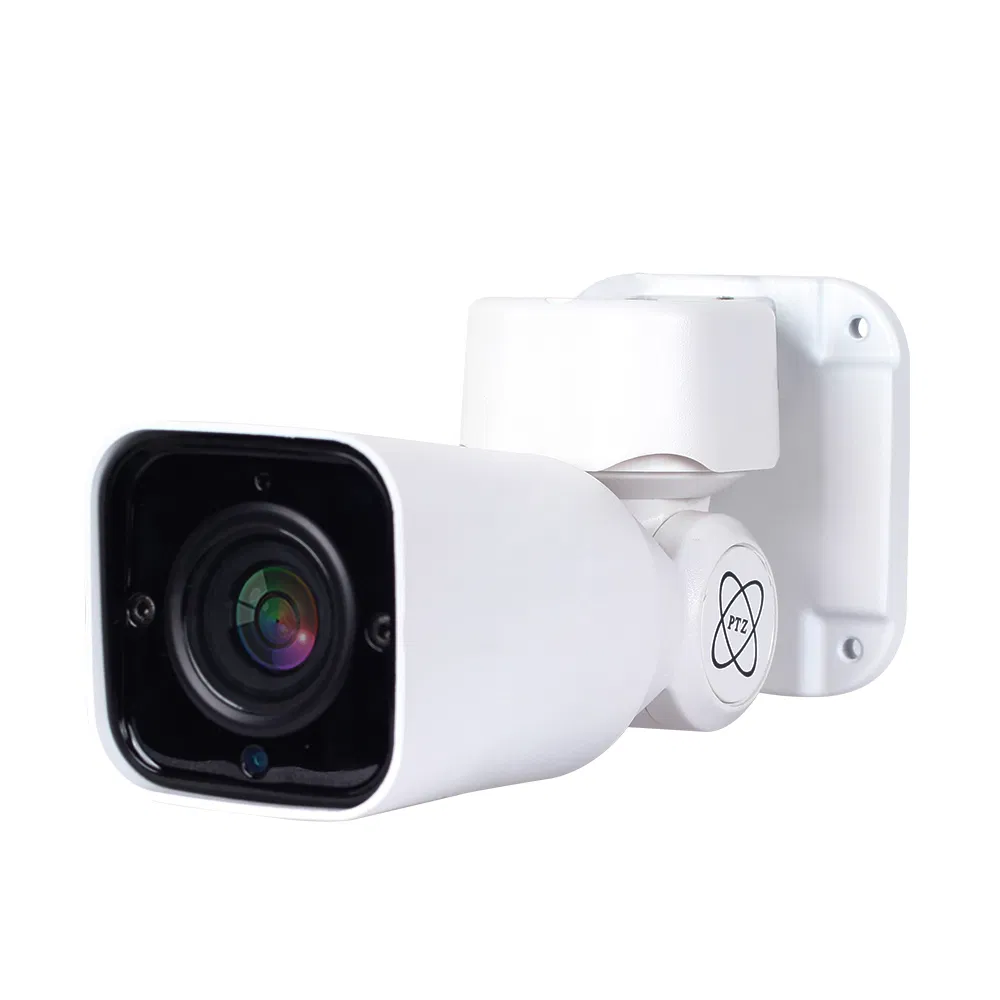 5.0MP Super HD IP PTZ Bullet Camera IP66 Waterproof 4X Zoom Camera for Outdoor Network CCTV Surveillance