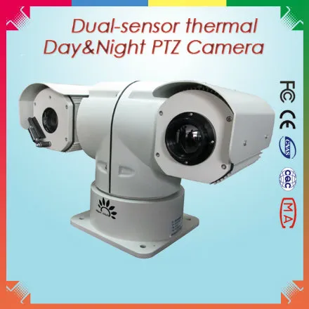 5km Dual Sensor Hybrid IR Thermal and Daylight Camera