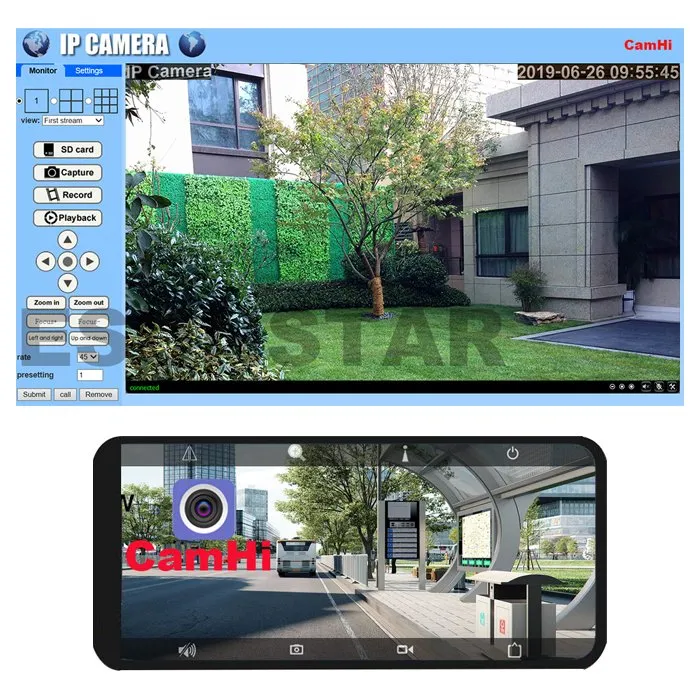5MP 4X HD 2.5 Inch WiFi IP Speed PTZ Dome Camera
