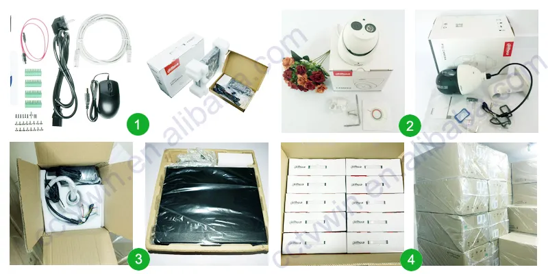 5MP Full Color IP Camera Ipc-Hdw3549TM-as-LED Dahua Poe Camera CCTV Surveillance
