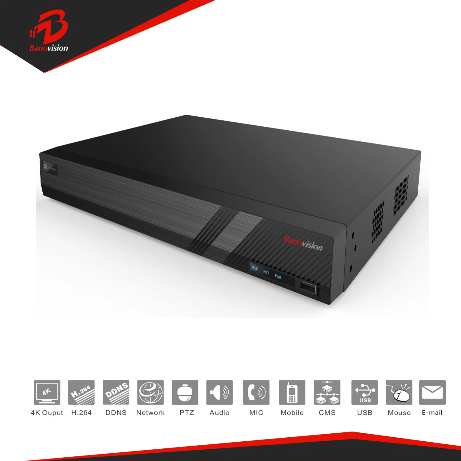 5MP Hybrid Ahd+ Tvi +Cvi 16CH Xvr Security Digital Video Recorder CCTV DVR