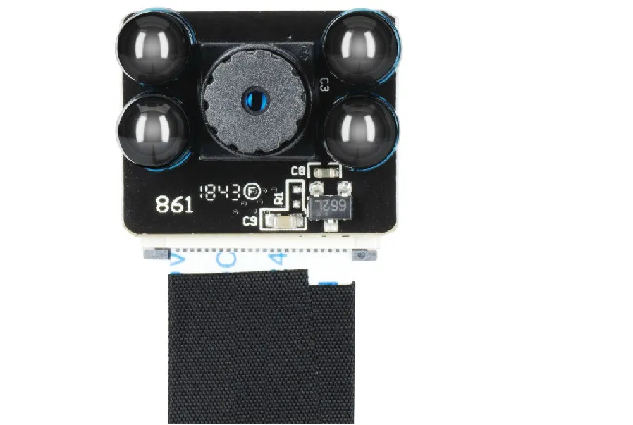 60cm Long Lens DIY Mini WiFi IP Security Remote Monitor IR Night Version