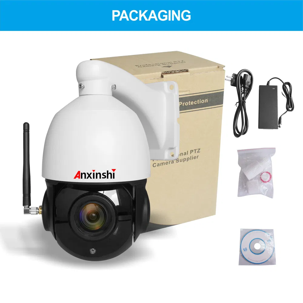 8MP 4K PTZ IP Camera WiFi Outdoor 4G SIM Human Ai Auto Tracking 30X Zoom Poe Onvif CCTV Dome P2p Audio Security Camera Camhi
