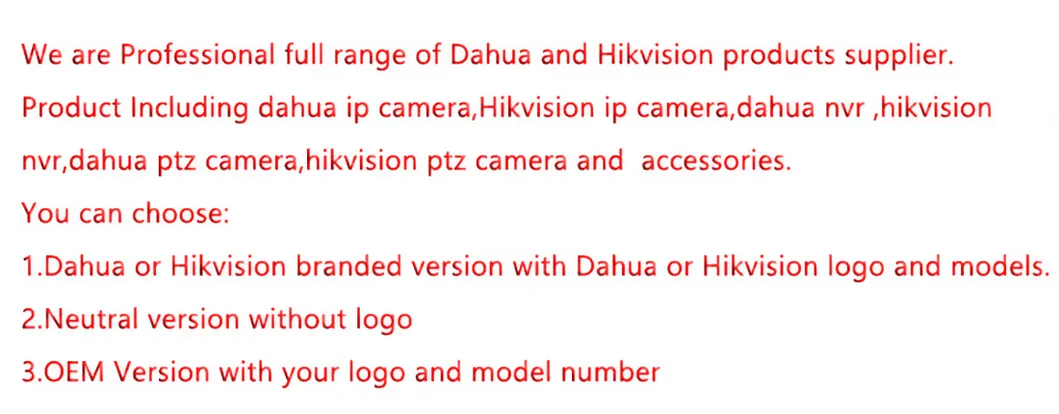 8MP Full Color Night Vision 4K IP Camera Dahua with Anpr Ipc-Hfw5849t1-Ase-LED