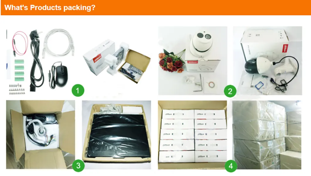 8MP Full Color Night Vision 4K IP Camera Dahua with Anpr Ipc-Hfw5849t1-Ase-LED