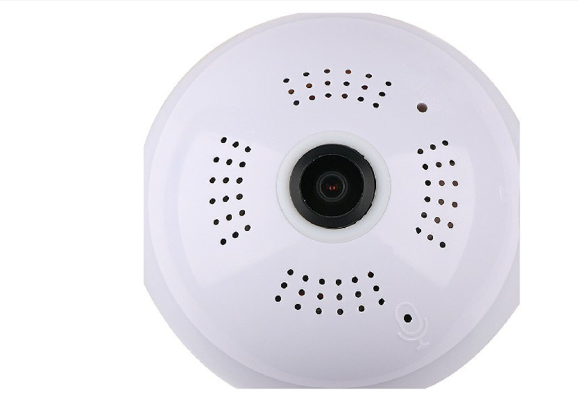 960p WiFi Camera Panoramic 360 Degree HD Video LED Light Bulb