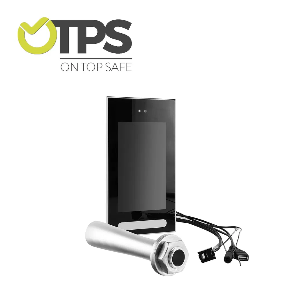 All-Glass Aspherical Lens Security Time Attendance System Facial Recognition Terminal