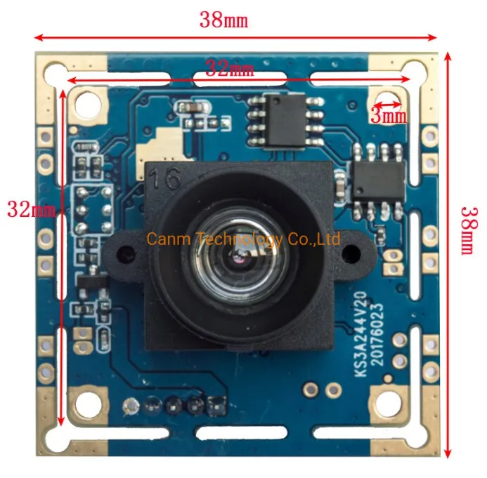 Ar0331 Chip 3MP HD Camera Module|H. 264 Wide Dynamic Backlight Surveillance Camera Module