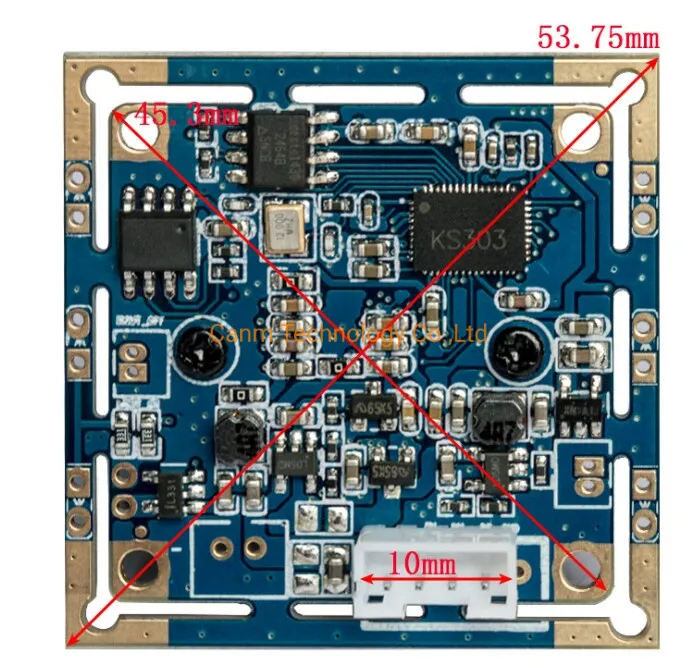 Ar0331 Chip 3MP HD Camera Module|H. 264 Wide Dynamic Backlight Surveillance Camera Module