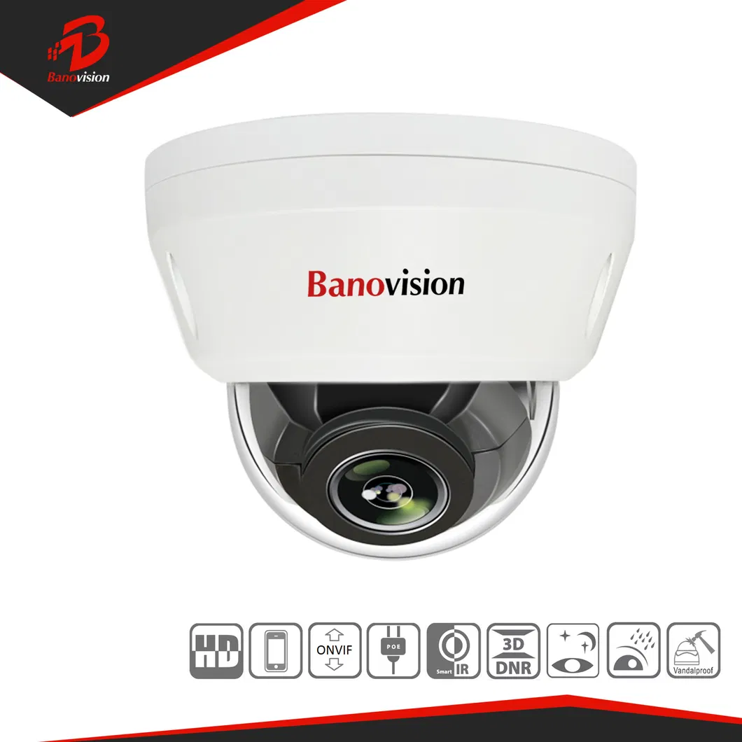 Banovision 2MP 5MP 8MP 4K HD Dome Bullet Fisheye Surveillance Eyeball PTZ Poe IP Security CCTV Camera From China