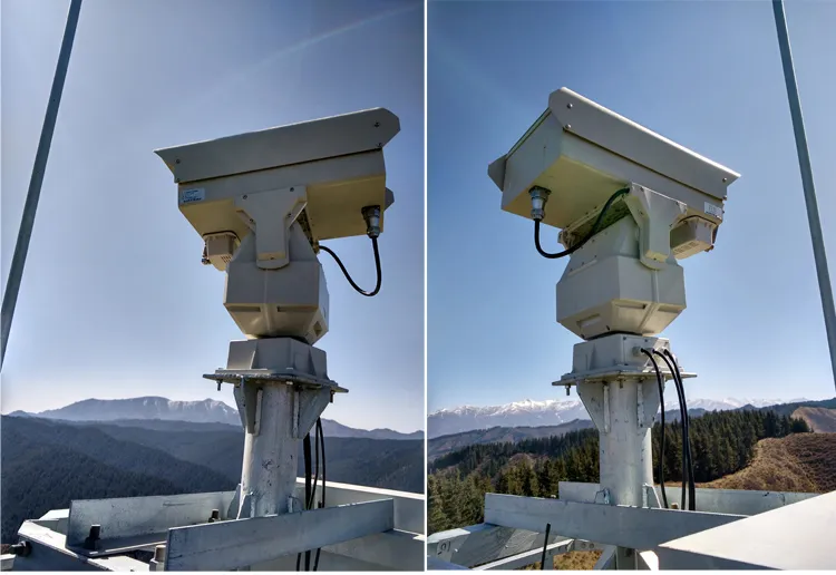 Best HD Outdoor Long Range 360 Thermal Infrared Security Camera for Forest Fire Detector