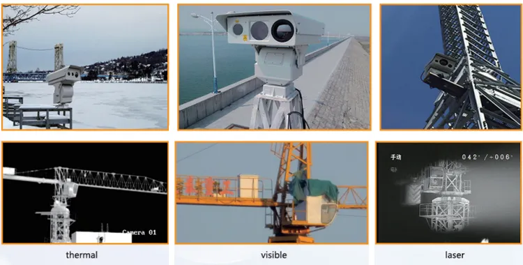 Best Outdoor 1080P Long Distance Thermal Infrared Security Camera System for Border Defense