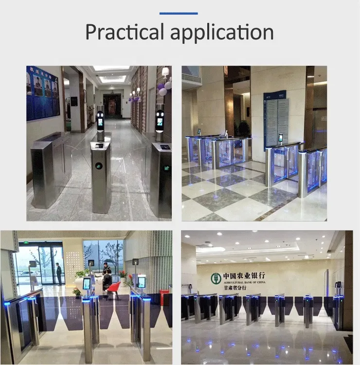 Binocular Living Body Face Recognition Terminal for Turnstile Access Control System