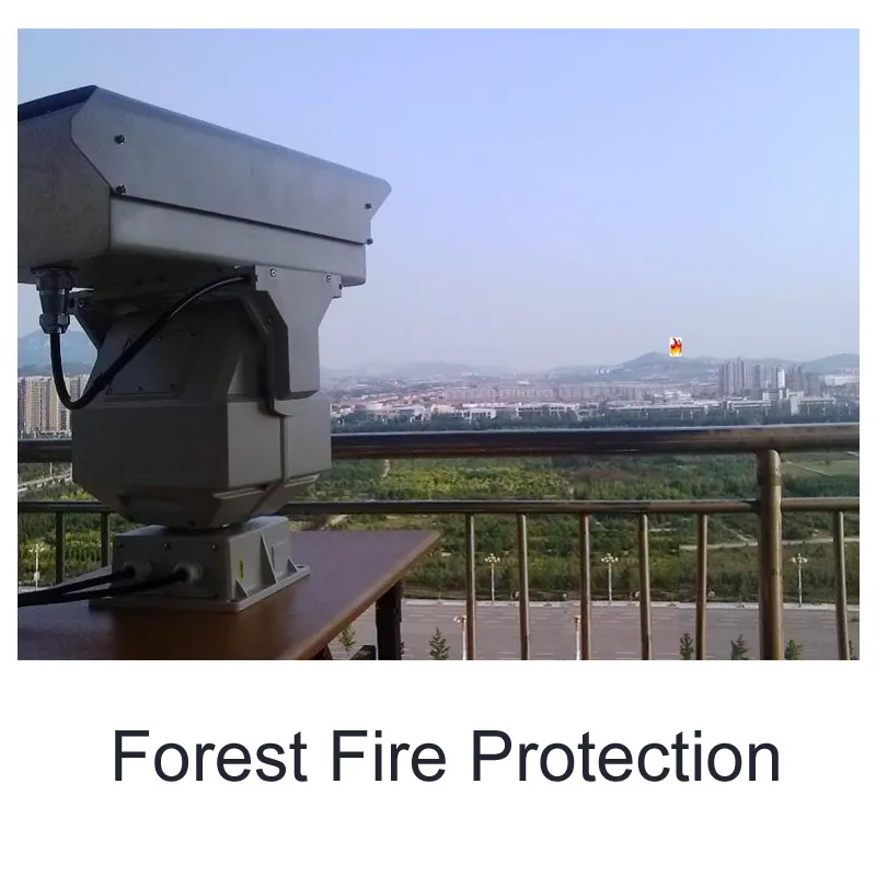 Coal Mine Long Range Fire Pre-Warning 2-Fov IR Thermal Camera