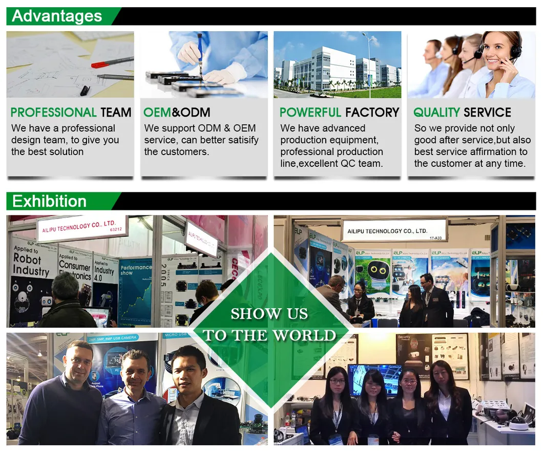 Elp Free Driver 100dB 3.0 Megapixels Webcam HD 30fps H264 WDR Camera Module Mini Hidden Pinhole Camera with Audio Microphone