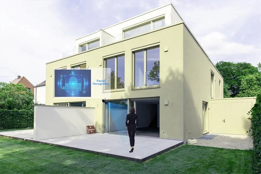 Facial Recognition Surveillance HD IP Night Vision Infrared Camera