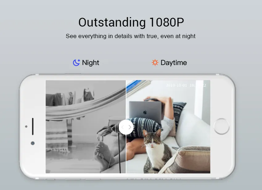 Facial Recognition Surveillance HD IP Night Vision Infrared Camera