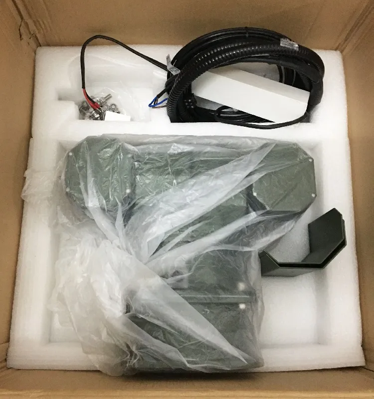 Factory Direct 3300 Meters Railway Port Forest Fire Prevention Security Monitoring Dual Sensor Thermal Camera