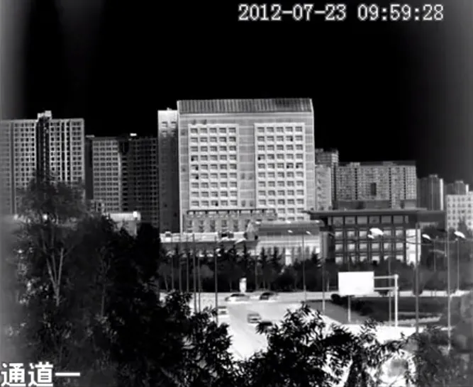 Factory Direct 3300 Meters Railway Port Forest Fire Prevention Security Monitoring Dual Sensor Thermal Camera