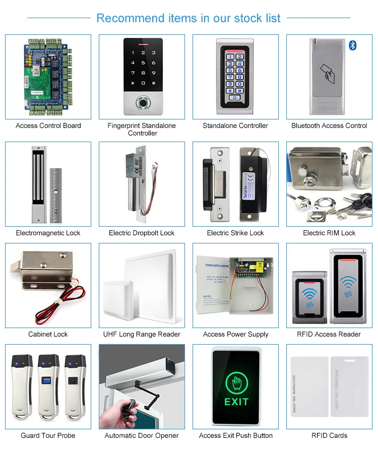 Fingerprint Time Attendance Machine System Without Queuing for Access Control
