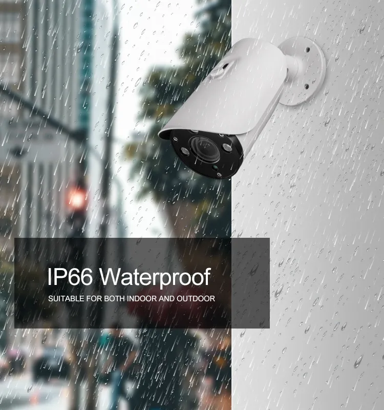 Fsan Outdoor 4MP Waterproof Smart IR Infrared Night Vision CCTV Home Security Surveillance HD Bullet Poe IP Camera
