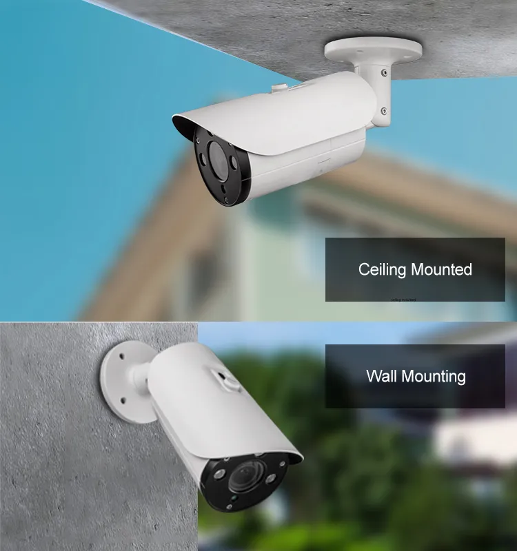 Fsan Outdoor 4MP Waterproof Smart IR Infrared Night Vision CCTV Home Security Surveillance HD Bullet Poe IP Camera