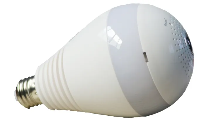 Full HD 360 Panoramic Bulb Light Mini Wireless IP Camera