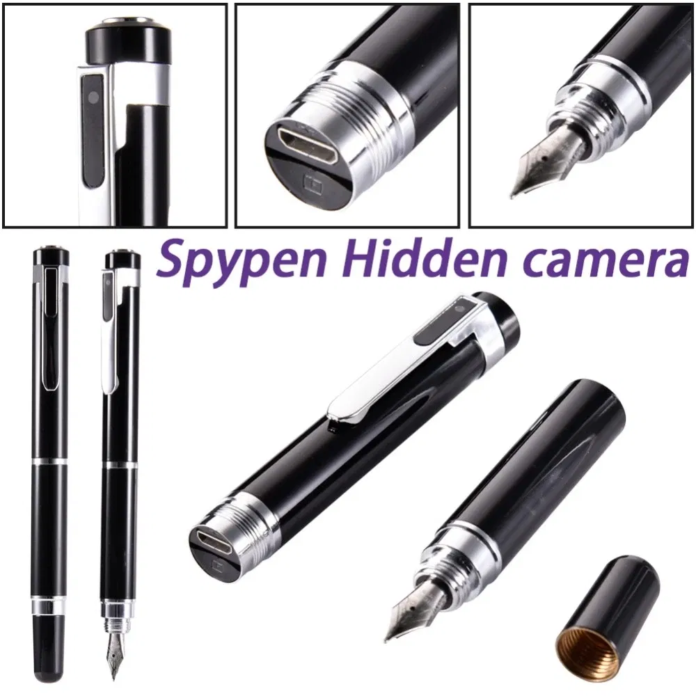 Full HD Ink Mini Security Camera 1920X1080 5mega Pixel Video Recording in Fountain Pen Surveillance (avp001s)